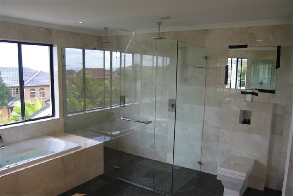 Frameless shower screens Sydney