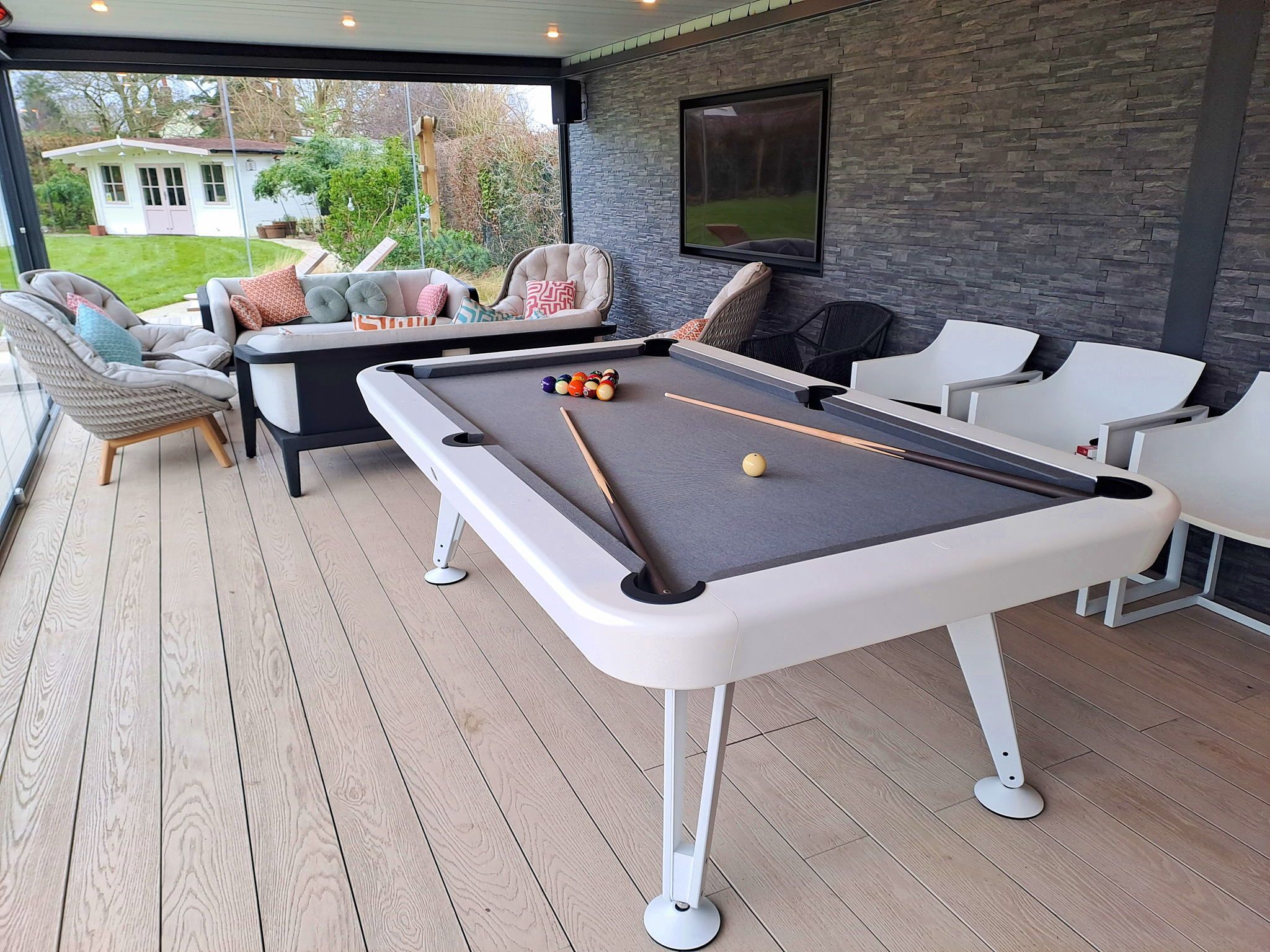 exterior pool tables