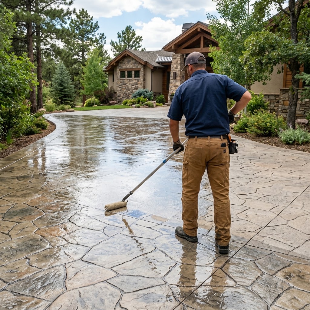 decorative concrete sealer